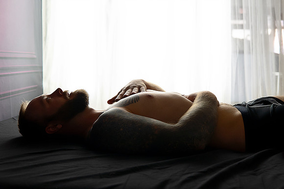 KC Male Boudoir Photographer | Bold & Modern Studio Portraits