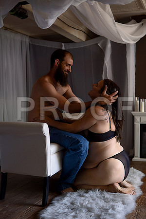 Intimate Kansas City Couples Boudoir | Luxury Studio Photography