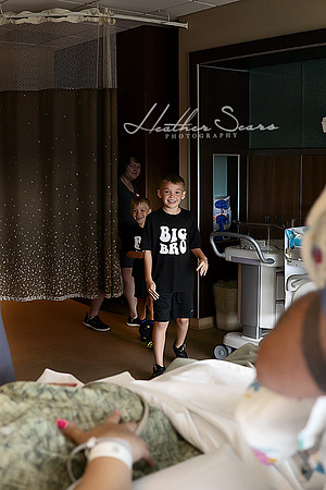 Hospital Birth Photography KC | C-Section Delivery Coverage