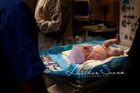 Hospital Birth Photography KC | C-Section Delivery Coverage