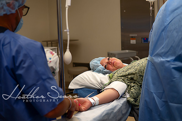 Hospital Birth Photography KC | C-Section Delivery Coverage