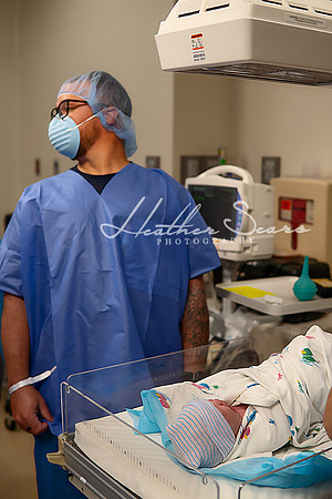 Hospital Birth Photography KC | C-Section Delivery Coverage