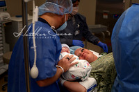 Hospital Birth Photography KC | C-Section Delivery Coverage