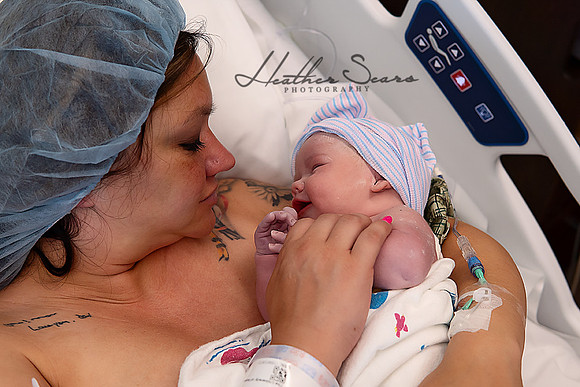 Hospital Birth Photography KC | C-Section Delivery Coverage