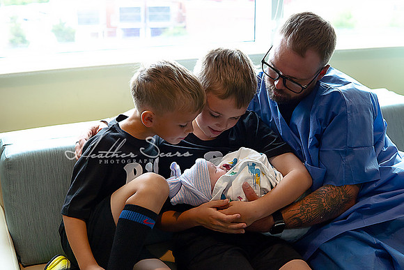 Hospital Birth Photography KC | C-Section Delivery Coverage