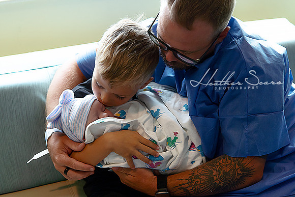 Hospital Birth Photography KC | C-Section Delivery Coverage