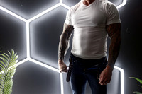 KC Male Boudoir Photographer | Bold & Modern Studio Portraits