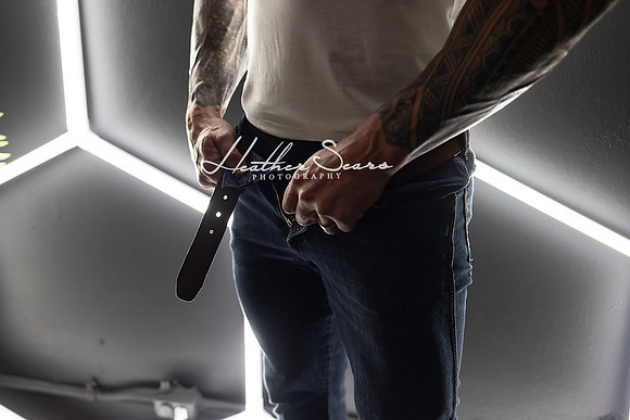 KC Male Boudoir Photographer | Bold & Modern Studio Portraits