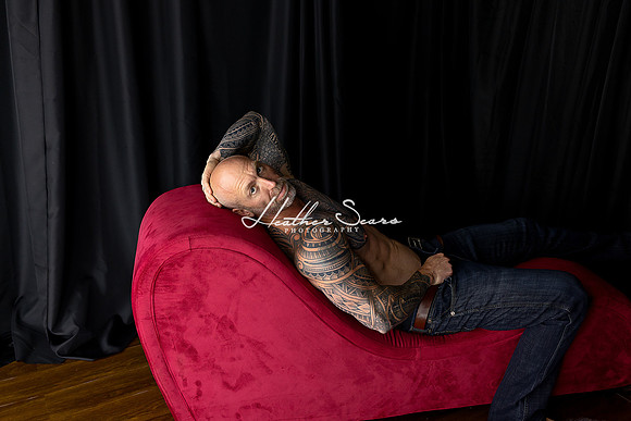 KC Male Boudoir Photographer | Bold & Modern Studio Portraits