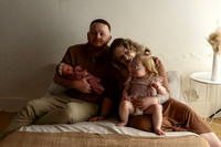 KC Newborn Photographer | Studio Lifestyle Newborn Photography