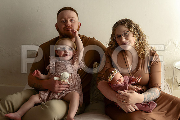 KC Newborn Photographer | Studio Lifestyle Newborn Photography