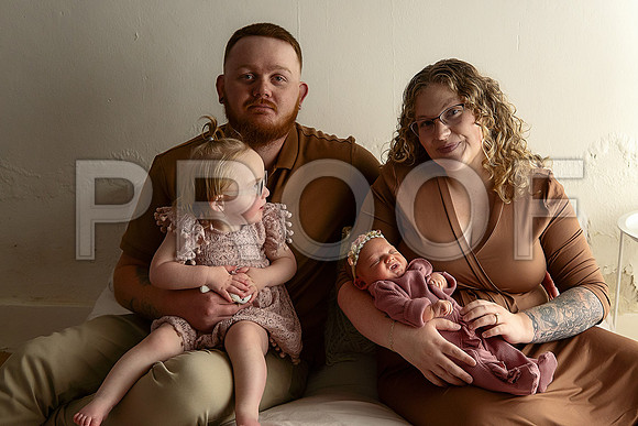 KC Newborn Photographer | Studio Lifestyle Newborn Photography