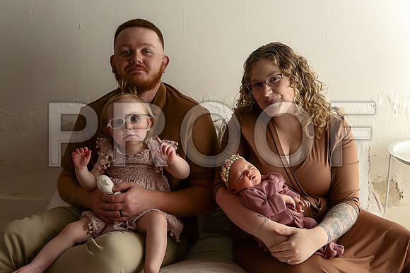 KC Newborn Photographer | Studio Lifestyle Newborn Photography