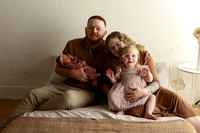 KC Newborn Photographer | Studio Lifestyle Newborn Photography