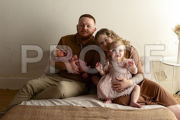 KC Newborn Photographer | Studio Lifestyle Newborn Photography