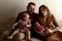 KC Newborn Photographer | Studio Lifestyle Newborn Photography