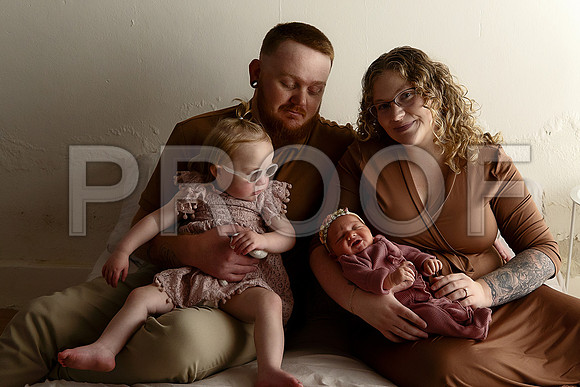 KC Newborn Photographer | Studio Lifestyle Newborn Photography