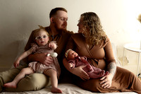 KC Newborn Photographer | Studio Lifestyle Newborn Photography