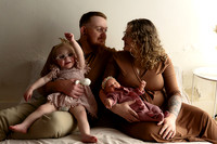 KC Newborn Photographer | Studio Lifestyle Newborn Photography