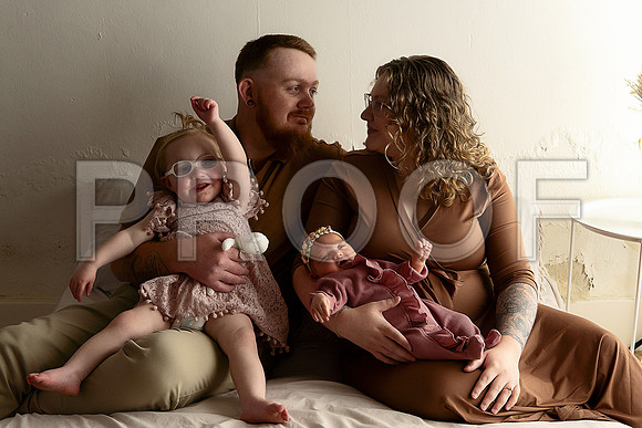 KC Newborn Photographer | Studio Lifestyle Newborn Photography