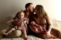 KC Newborn Photographer | Studio Lifestyle Newborn Photography
