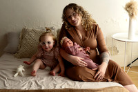 KC Newborn Photographer | Studio Lifestyle Newborn Photography