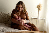KC Newborn Photographer | Studio Lifestyle Newborn Photography