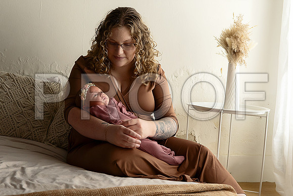 KC Newborn Photographer | Studio Lifestyle Newborn Photography