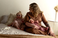 KC Newborn Photographer | Studio Lifestyle Newborn Photography