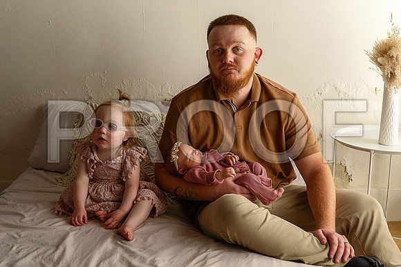 KC Newborn Photographer | Studio Lifestyle Newborn Photography
