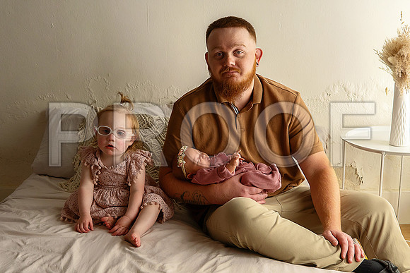 KC Newborn Photographer | Studio Lifestyle Newborn Photography