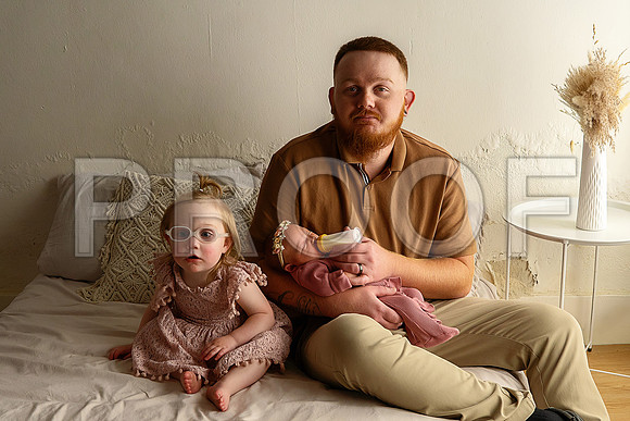KC Newborn Photographer | Studio Lifestyle Newborn Photography