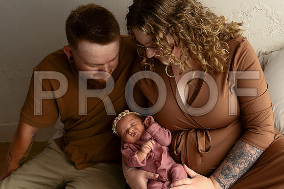 KC Newborn Photographer | Studio Lifestyle Newborn Photography