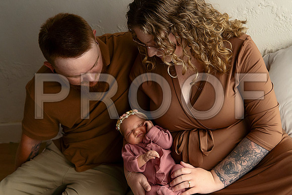 KC Newborn Photographer | Studio Lifestyle Newborn Photography