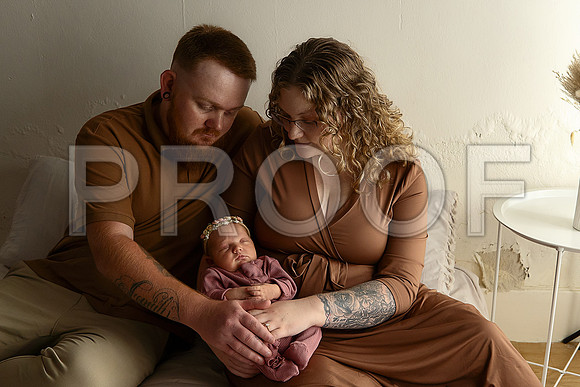 KC Newborn Photographer | Studio Lifestyle Newborn Photography