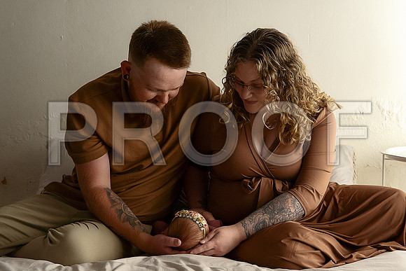 KC Newborn Photographer | Studio Lifestyle Newborn Photography
