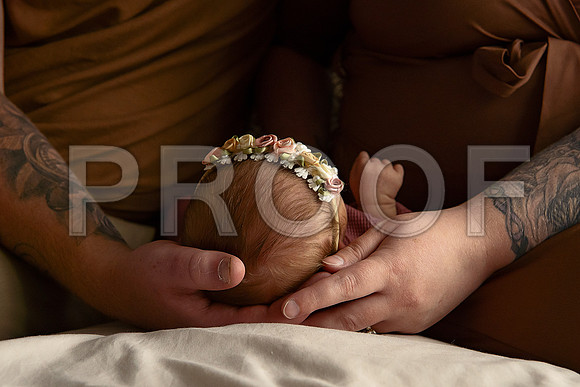 KC Newborn Photographer | Studio Lifestyle Newborn Photography