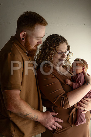 KC Newborn Photographer | Studio Lifestyle Newborn Photography