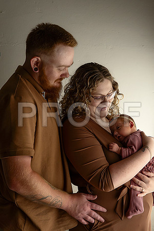 KC Newborn Photographer | Studio Lifestyle Newborn Photography