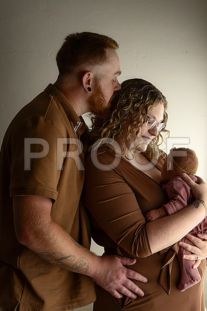 KC Newborn Photographer | Studio Lifestyle Newborn Photography