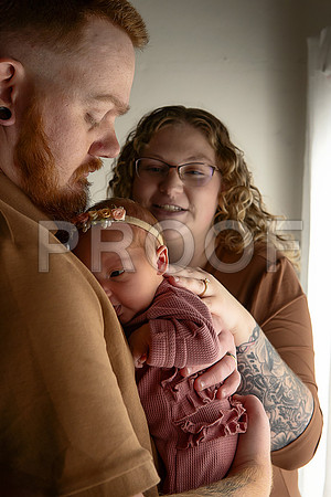 KC Newborn Photographer | Studio Lifestyle Newborn Photography