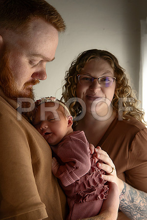 KC Newborn Photographer | Studio Lifestyle Newborn Photography
