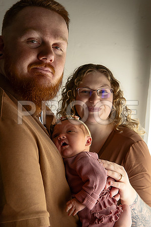 KC Newborn Photographer | Studio Lifestyle Newborn Photography