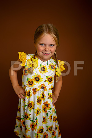 Kansas City Milestone Photographer | Osawatomie Studio Photo Session