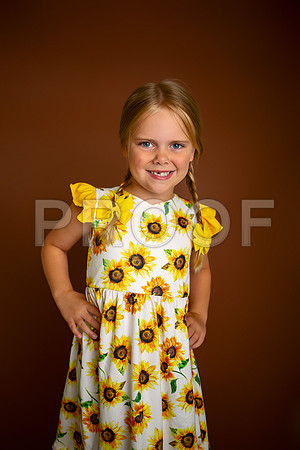 Kansas City Milestone Photographer | Osawatomie Studio Photo Session