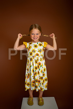 Kansas City Milestone Photographer | Osawatomie Studio Photo Session