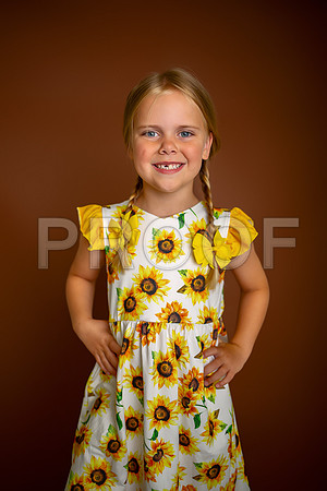 Kansas City Milestone Photographer | Osawatomie Studio Photo Session