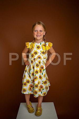 Kansas City Milestone Photographer | Osawatomie Studio Photo Session
