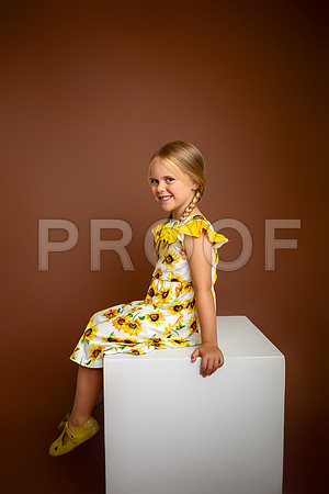 Kansas City Milestone Photographer | Osawatomie Studio Photo Session