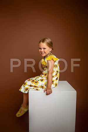 Kansas City Milestone Photographer | Osawatomie Studio Photo Session